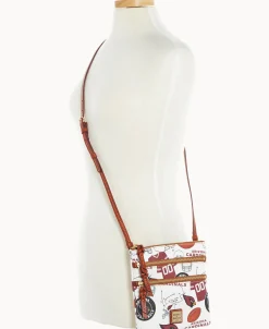 Dooney & Bourke Game Day Ready | Printed Fabric^NFL AZ N S Triple Zip Crossbody