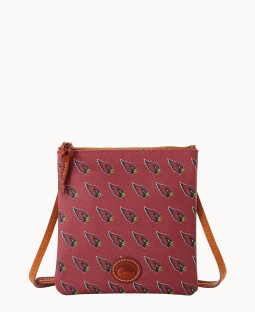 Dooney & Bourke Game Day Ready | Printed Fabric^NFL AZ North South Top Zip Crossbody