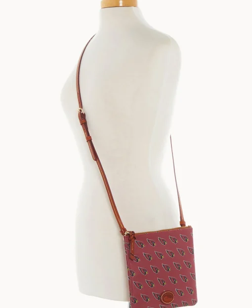 Dooney & Bourke Game Day Ready | Printed Fabric^NFL AZ North South Top Zip Crossbody