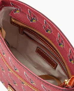 Dooney & Bourke Game Day Ready | Printed Fabric^NFL AZ Small Zip Crossbody