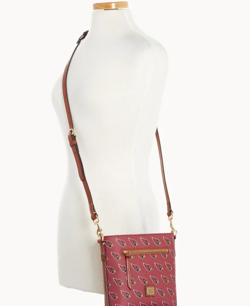 Dooney & Bourke Game Day Ready | Printed Fabric^NFL AZ Small Zip Crossbody
