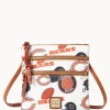 Dooney & Bourke Game Day Ready | Printed Fabric^NFL N S Triple Zip Crossbody