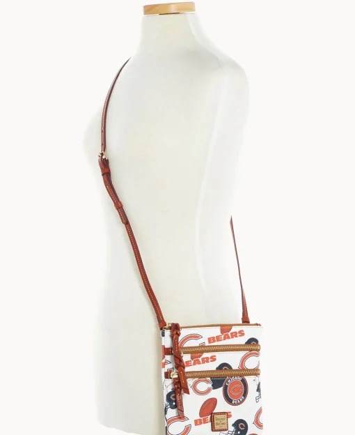 Dooney & Bourke Game Day Ready | Printed Fabric^NFL N S Triple Zip Crossbody