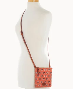 Dooney & Bourke Game Day Ready | Printed Fabric^NFL Small North South Top Zip Crossbody