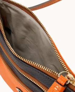 Dooney & Bourke Game Day Ready | Printed Fabric^NFL Triple Zip Crossbody