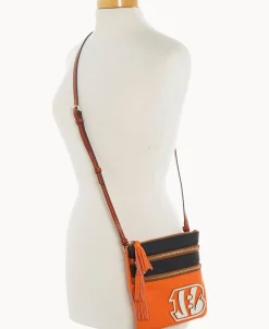 Dooney & Bourke Game Day Ready | Printed Fabric^NFL Triple Zip Crossbody