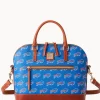 Dooney & Bourke Game Day Ready | Printed Fabric^NFL Domed Zip Satchel