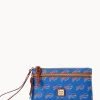 Dooney & Bourke Grab and Go | Wristlets^NFL Bills Double Zip Wristlet