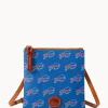 Dooney & Bourke Game Day Ready | Printed Fabric^NFL Small North South Top Zip Crossbody