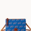 Dooney & Bourke Game Day Ready | Printed Fabric^NFL Top Zip Crossbody