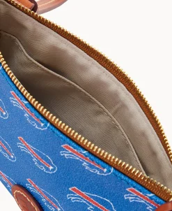 Dooney & Bourke Game Day Ready | Printed Fabric^NFL Top Zip Crossbody