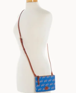 Dooney & Bourke Game Day Ready | Printed Fabric^NFL Top Zip Crossbody