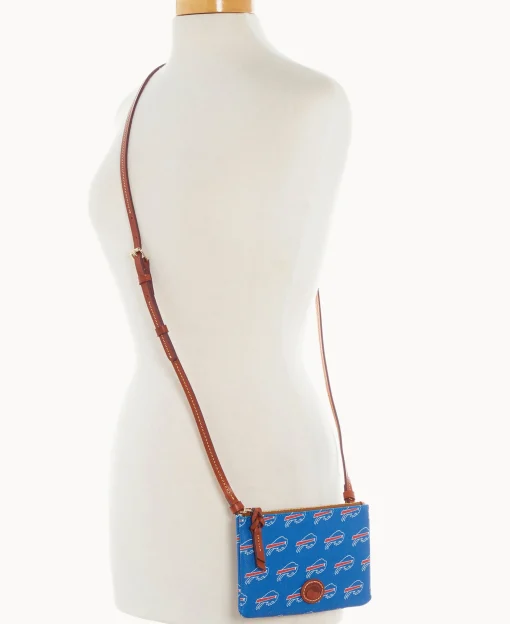 Dooney & Bourke Game Day Ready | Printed Fabric^NFL Top Zip Crossbody