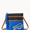 Dooney & Bourke Game Day Ready | Printed Fabric^NFL Triple Zip Crossbody