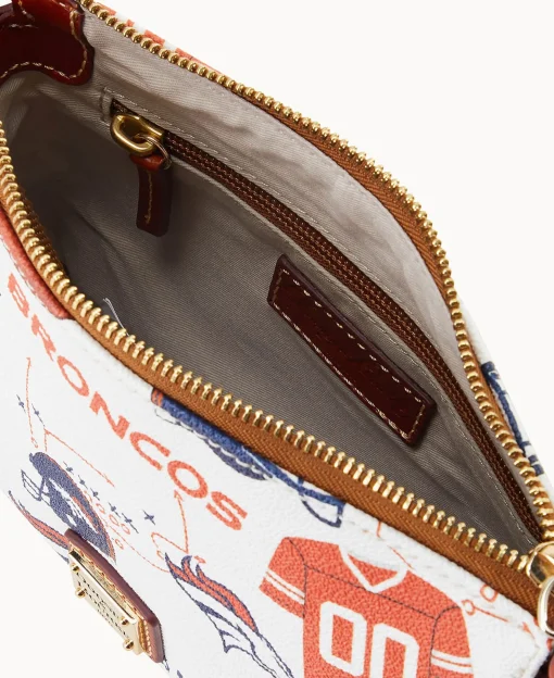 Dooney & Bourke Game Day Ready | Printed Fabric^NFL Crossbody Pouchette