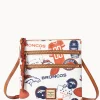 Dooney & Bourke Game Day Ready | Printed Fabric^NFL N S Triple Zip Crossbody