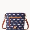 Dooney & Bourke Game Day Ready | Printed Fabric^NFL Small Zip Crossbody