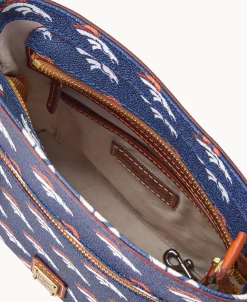 Dooney & Bourke Game Day Ready | Printed Fabric^NFL Small Zip Crossbody