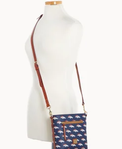Dooney & Bourke Game Day Ready | Printed Fabric^NFL Small Zip Crossbody