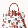 Dooney & Bourke Game Day Ready | Printed Fabric^NFL Zip Zip Satchel