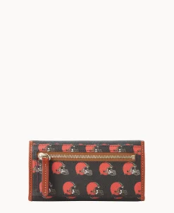 Dooney & Bourke Grab and Go | Clutches^NFL Continental Clutch