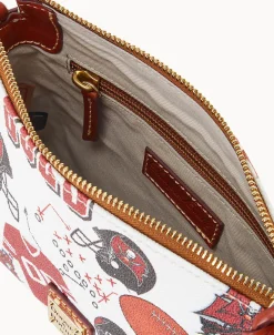 Dooney & Bourke Game Day Ready | Printed Fabric^NFL Crossbody Pouchette