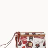 Dooney & Bourke Grab and Go | Wristlets^NFL Buccaneers Double Zip Wristlet