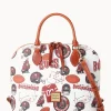 Dooney & Bourke Game Day Ready | Printed Fabric^NFL Zip Zip Satchel