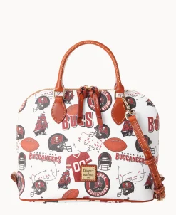 Dooney & Bourke Game Day Ready | Printed Fabric^NFL Zip Zip Satchel