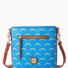 Dooney & Bourke Game Day Ready | Printed Fabric^NFL Small Zip Crossbody
