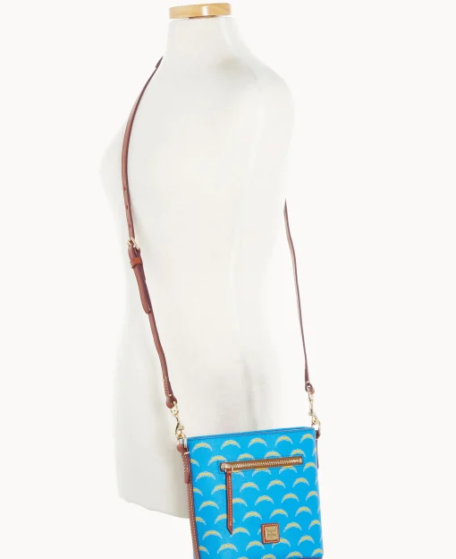 Dooney & Bourke Game Day Ready | Printed Fabric^NFL Small Zip Crossbody