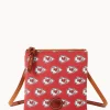 Dooney & Bourke Game Day Ready | Printed Fabric^NFL Small North South Top Zip Crossbody