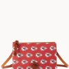 Dooney & Bourke Game Day Ready | Printed Fabric^NFL Top Zip Crossbody
