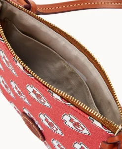 Dooney & Bourke Game Day Ready | Printed Fabric^NFL Top Zip Crossbody