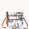 Dooney & Bourke Game Day Ready | Printed Fabric^NFL N S Triple Zip Crossbody