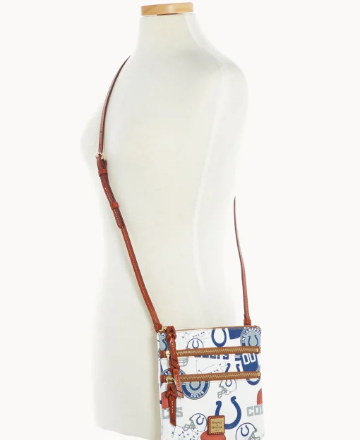 Dooney & Bourke Game Day Ready | Printed Fabric^NFL N S Triple Zip Crossbody