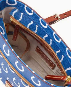 Dooney & Bourke Game Day Ready | Printed Fabric^NFL Small Zip Crossbody