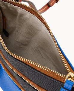 Dooney & Bourke Game Day Ready | Printed Fabric^NFL Triple Zip Crossbody