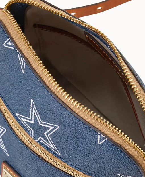 Dooney & Bourke Game Day Ready | Printed Fabric^NFL Domed Crossbody