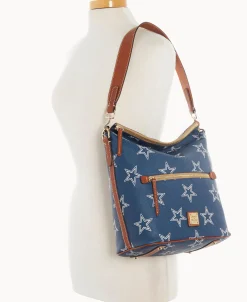 Dooney & Bourke Game Day Ready | Printed Fabric^NFL Large Sac