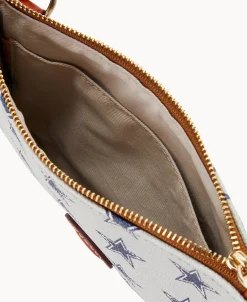 Dooney & Bourke Game Day Ready | Printed Fabric^NFL Top Zip Crossbody