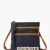 Dooney & Bourke Game Day Ready | Printed Fabric^NFL Triple Zip Crossbody
