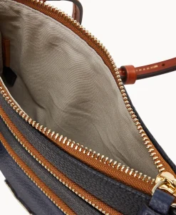 Dooney & Bourke Game Day Ready | Printed Fabric^NFL Triple Zip Crossbody