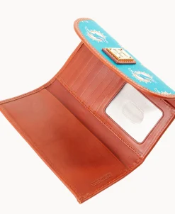 Dooney & Bourke Grab and Go | Clutches^NFL Continental Clutch