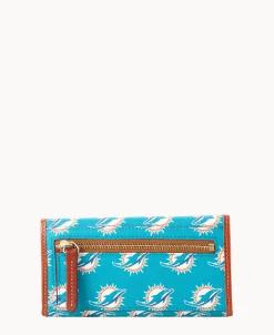 Dooney & Bourke Grab and Go | Clutches^NFL Continental Clutch