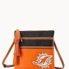 Dooney & Bourke Game Day Ready | Printed Fabric^NFL Triple Zip Crossbody