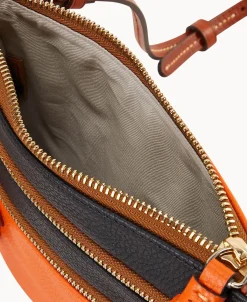 Dooney & Bourke Game Day Ready | Printed Fabric^NFL Triple Zip Crossbody