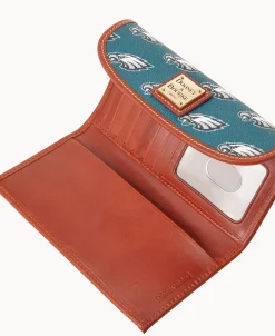 Dooney & Bourke Grab and Go | Clutches^NFL Continental Clutch