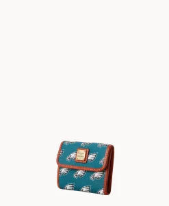 Dooney & Bourke Grab and Go | Wallets^NFL Flap Credit Card Wallet