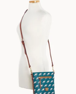 Dooney & Bourke Game Day Ready | Printed Fabric^NFL Small Zip Crossbody